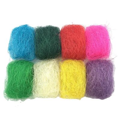 China Wholesale European Cheap Natural Fiber Wrap Party Natural Sisal Fiber DIY China Factory China Style Yarn Filler Canvas Decor for sale