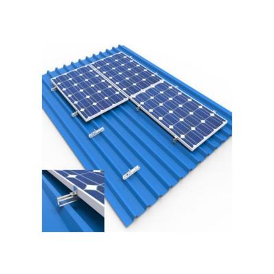 China Hot Sale Flat Roof Metal Roof Railless Fast Installation Metal Roof Solar Mounting Solar Mount for sale