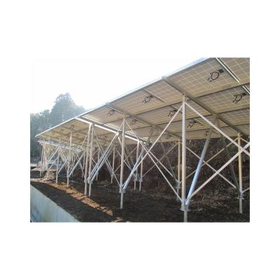 China Solar Rack System Ground Mount Solar Ground Mount System W Type / Building Design / Bridge New Ground Solar Mounting Systems for sale