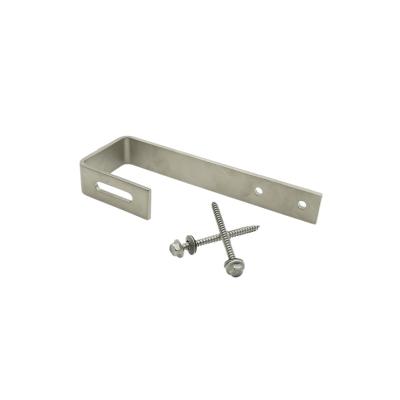 China Framed or Frameless Promotional Adjustable Solar Tile Hook Stainless Steel Brackets Tile Roof Hook for sale