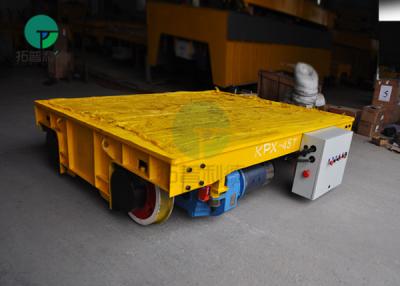 China Electrical Heavy Pipe Handling Trolley On Rails en venta