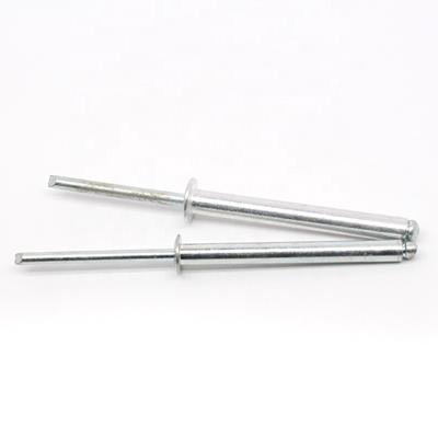 China Multi Functional High Quality Aluminum 4mm Long Iron Super Round Head Use Aluminum Blind Rivets for sale