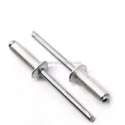 China Aluminum+steel fluted steel lampshade rivets all aluminum waterproof bulb tite rivet for sale