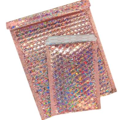 China Holografische Poly Metallic Bubble Enveloppen Mailer Voor Verzending Te koop