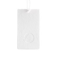 China Tarjeta Hang Tags With Cotton String de Logo Printing Clothing Label Paper en venta