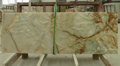 China Natural onyx 3d decorative wall paneling for sale