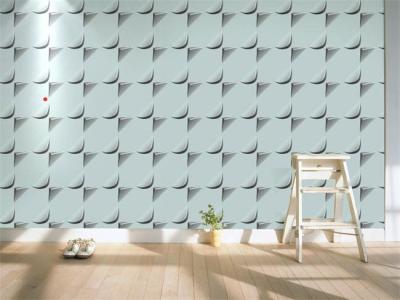 China Plant Fiber 3D Decorative Wall Panels Home Decor Upholstery Moisture proof and Durable for sale