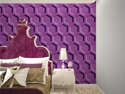 China Outdoor Waterproof 3D Wall Coverings Leather Exterior 3D Wall Panels Hotel Wall Decoration for sale