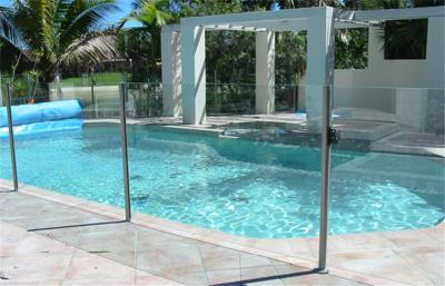 China Pool Fence Safety Tempered Glass for sale