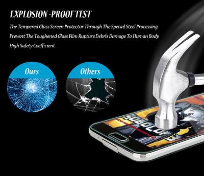 China Oleophobic Coating Tempered Glass Anti explosion Screen Protector with 9H for sale