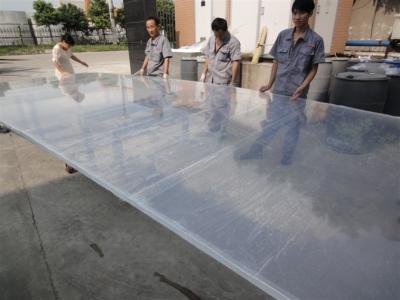 China Hoja de acrílico fluorescente lechosa de la piscina PMMA del acuario, los paneles claros del plexiglás en venta