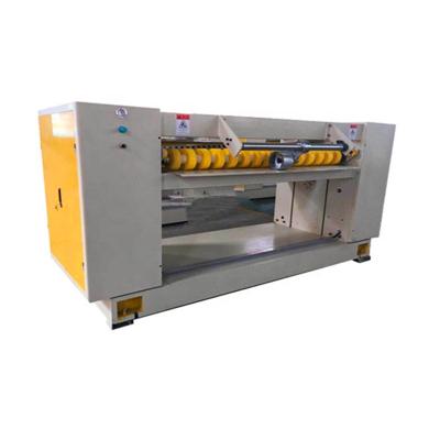 China To cut paper cutter with spiral blade used for corrugated sheet for sale