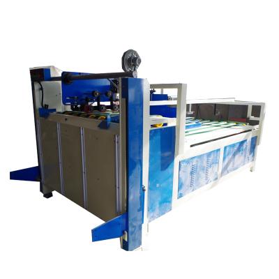 China machinery & Semi Automatic Corrugated Hardware Cardboard Folder Gluer Machine / Automatic Corrugated Sheet Gluing Machine for sale