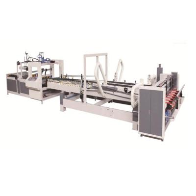 China machinery & Hardware Cardboard Folding Gluing Machine /Semi Automatic Carton Box Folder Corrugated Gluer Machine for sale