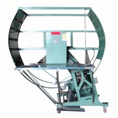 China Highly economical manual corrugated carton strapping machine for corrugated carton box wrapping packaging machine 1200mm for sale