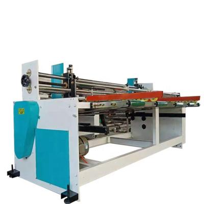 China Kraft feeding-paper machine for water-ink printing&slotting machine for sale