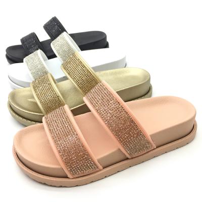 China Fashion Trend China Supply Lightweight Slippers PVC Shoes Summer Sandals Comfortable Beach Flashing Slippers for sale