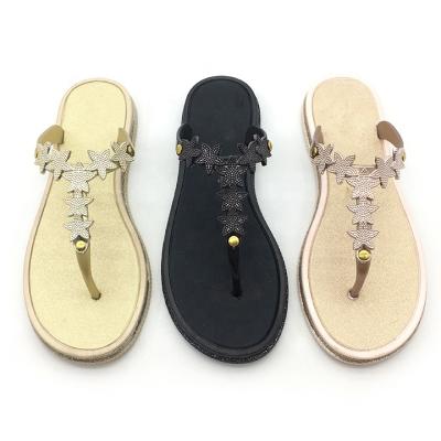 China Fashion Trend Summer Shoes Ladies Flip Flop Beach Slippers Women Lates PVC Shoes For Girls for sale