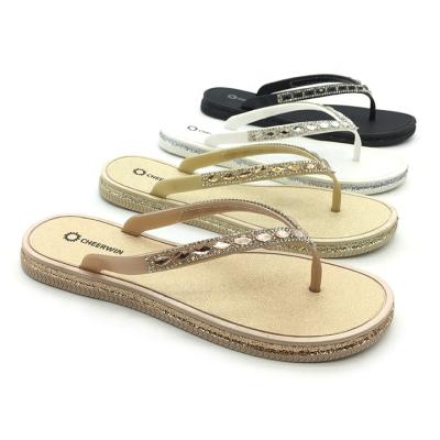 China Fashion Trend Summer New Arrivals Fashion Ladies Slippers Women Flip Flops Comfortable Flat Casual Slippers 2021 for sale