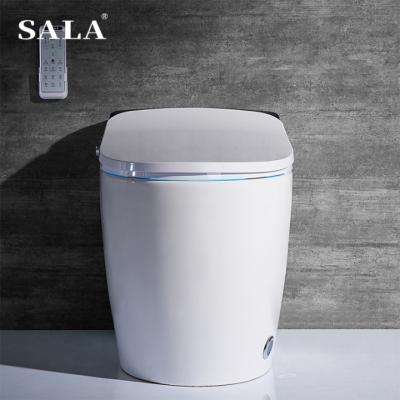 China Automatic Operation SALA Electric Smart Wc Pedestal Ceramic Intelligent Sanitary Ware Smart Toilet for sale