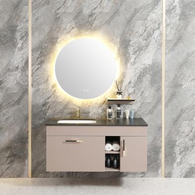 China SALA Wholesale Modern Bathroom Vanity Cabinet Mirror Wall Hanging Sink Waterproof Bathroom Cabinet for sale