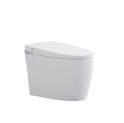 China New Type Bathroom Automatic Operation Ceramic Remote Control Built-in Sanitary Intelligent Toilet for sale