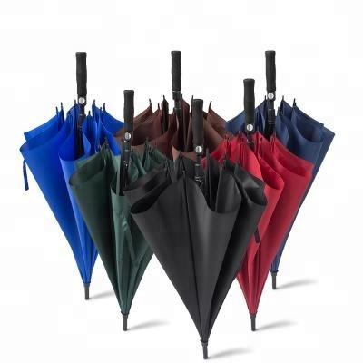 China Golf Casual Umbrella Golf Business Auto Open Umbrella With Custom Logo Print For Promotion Use Golf Umbrellas for sale