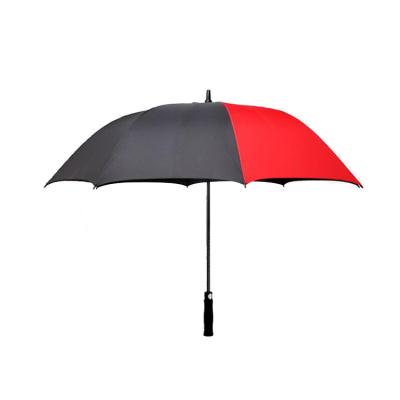 China Industrial Custom Logo Print Fiberglass Frame Metal Frame Auto Open Manual Umbrella Golf Manual End For Promotion Use Golf Umbrellas for sale