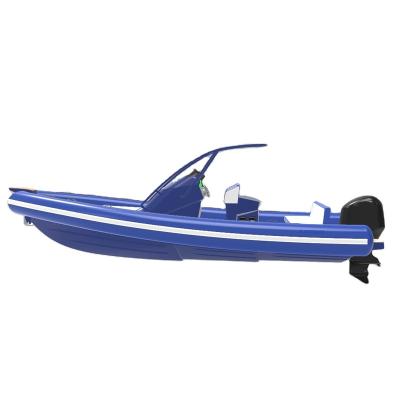 China Fishing Sainuo China Factory Price Sunstrider 750 Chambered Aluminum Fishing Boat for sale