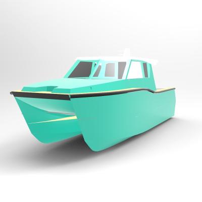 China Fishing Boat 9m Big Aluminum Fishing Yacht Popular Speed ​​Aluminum Yacht With CE for sale