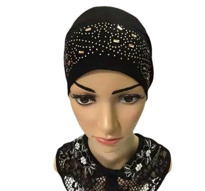 China New Scarf Cotton Hijab Bandage Top Hat Modal Empty Hair Band Straight Head Stretched Tube Hats Hijab for sale