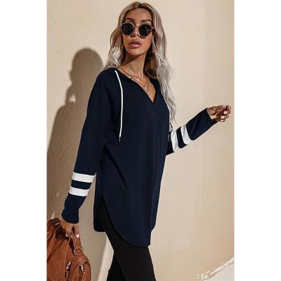 China big running Anti-wrinkle polyester knitted three color plus size oversized womens fashionable hoodies for women for sale