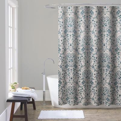 China Sustainable Printing Polyester Shower Curtain With Many Different Kinds Of Patterns for sale