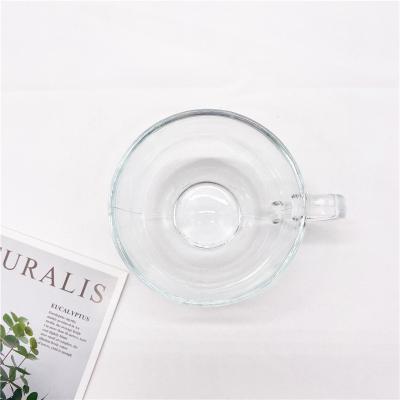 China Cheap Hot Selling Sustainable Coffee Milk Cup2 High Quality Glass Cup Transparent Water for sale