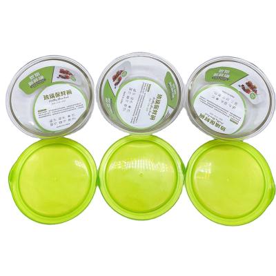 China Factory Sustainable Sale 2021 Glass Bowl 3 Clear Transparent Round Fresh-keeping Glass Bowl With Lid for sale