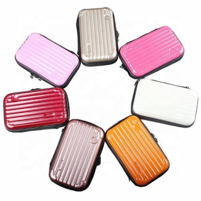 China Fashion Customized Fashion 7 Inch ABS Makeup Case Beauty Woman Cosmetic Case for sale