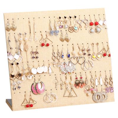 China Mordern Style Pilou Jewelry Rack Pin Earrings Rack Earrings Display Board for Storing Household Necklace Jewelry Display Props for sale