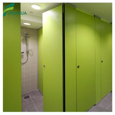 China Easy to clean and assembly ; no odor HPL phenolic Compact board / toilet partition compact laminate for sale