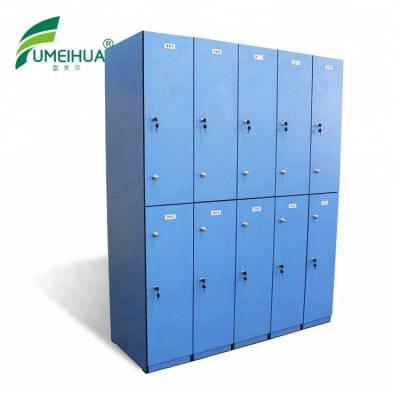 China Raincoat ; fire retardant ; sustainable ; easy to clean high pressure laminate hpl locker school student locker etc. for school spa wooden locker for sale