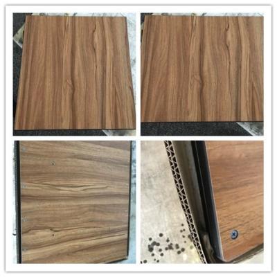 China Raincoat ; 3D Square Hpl Grain Surface Fireproof Material Phenolic Laminate Wood Dining Table for sale