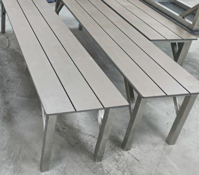 China Fire retardant ; raincoat ; sustainable ; 12mm Thickness Antibacterial Waterproof And Dampproof Public Benches For Sauna Room HPL Phenolic Bench for sale