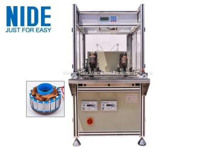 China Single Flyer Automatic Coil Winding Machine 2 Stations For Fan Motor for sale