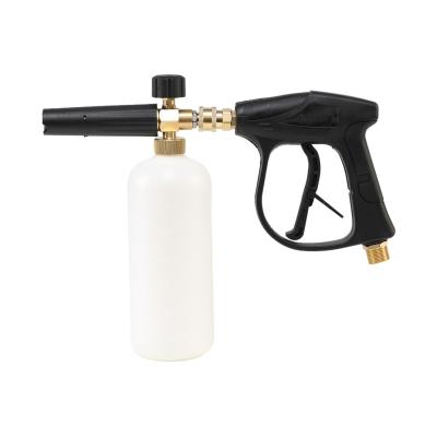 China PP/Brass XUNCHI Seal Foam Gun Wash Station High Pressure Snow Foam Cannon for sale