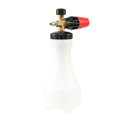 China PP/Brass XUNCHI 2L Car Wash Pressure Seal Foam Cannon Snow Foam Gun for sale