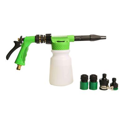 China PP/Brass Low Pressure Snow Foam Lance Washer Gun Car Wash Machine Gun Spray for sale