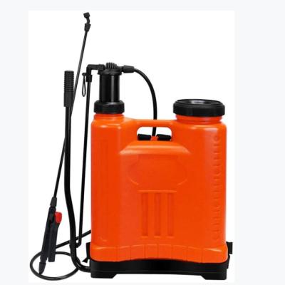 China Garden Backpack Pump Pressure Sprayer with Four Nozzles 5 Gallon Manual Backpack Sprayer for Gardening for sale