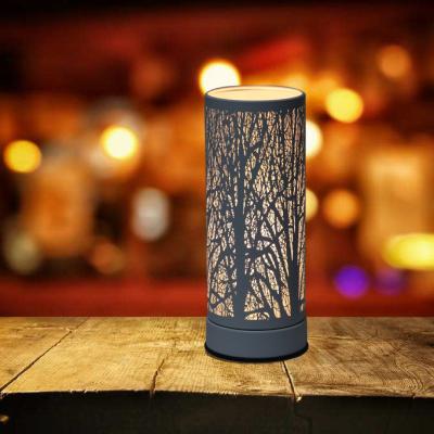 China Wholesale Decorative Electric Metal+glass Plate Yoga Fragrance Kerosene Lamps Aroma Lamp Candle Heater for sale