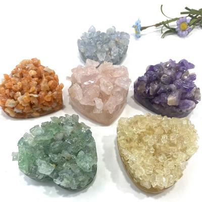 China China Amethyst Cluser Crystals Healing Stones Gravel Love With Professional Technical Support for sale