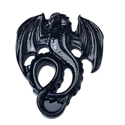 China Feng Shui Professional Manufacturer Obsidian dragon fiying crystal crafts for sale for sale