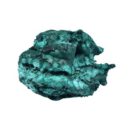 China China Chinese High Quality Green Malachite Stone Rough Malachite Semi Precious Stone for sale